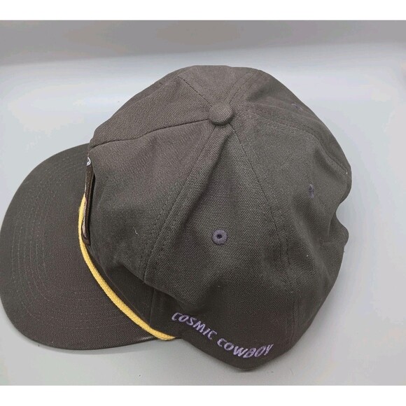 Sendero Provisions Co. Cosmic Cowboy Snapback Hat Cap Rope Patch Western Space - Picture 4 of 12
